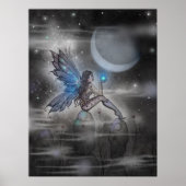 De Doodler Mystical Fairy Poster Print (Voorkant)