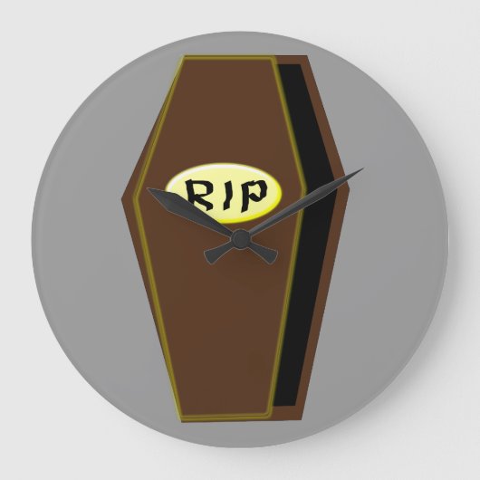 De Doodskist van RIP Halloween van de Klok van de (Voorkant)