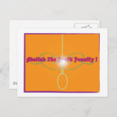 De doodstraf afschaffen! briefkaart (Voorkant / Achterkant)