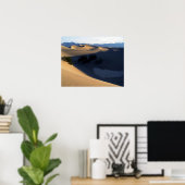 De Doodvallei Dunes in de ochtend Poster (Thuiskantoor)