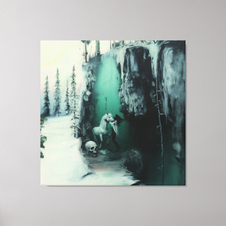 De dooi canvas afdruk