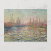 De dooi op de Seine, bij Vetheuil, 1880 Briefkaart (Voorkant)