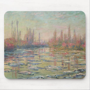 De dooi op de Seine, bij Vetheuil, 1880 Muismat