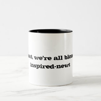 de doolder : de nieuwe bloederige inspiratie tweekleurige koffiemok