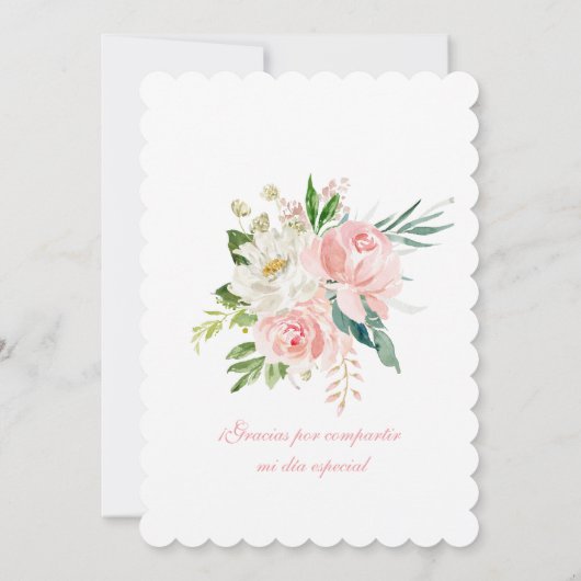 De Doop en de Eerste Verjaardag uitnodiging van on (Achterkant)