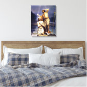 De Doop van Christus Canvas Afdruk (Insitu (Slaapkamer))