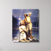 De Doop van Christus Canvas Afdruk (Voorkant)