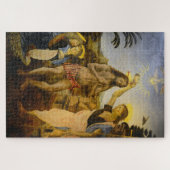 De doop van Christus - een samenwerking in de Rena Legpuzzel (Horizontaal)