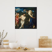 De doop van Christus - Paris Bordone Fine Art Post Poster (Keuken)