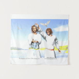 De Doop van Christus Wandkleed
