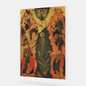 De doop van Jezus Christus Byzantijnse icoon Acryl Bord (Hoek)