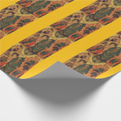 De doop van Jezus Christus Byzantijnse icoon Cadeaupapier (Hoek)