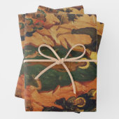 De doop van Jezus Christus Byzantijnse icoon Inpakpapier Vel (In situ)