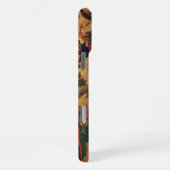 De doop van Jezus Christus Byzantijnse icoon iPhone Hoesje (Rechterkant)