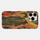 De doop van Jezus Christus Byzantijnse icoon iPhone Hoesje (Achterkant horizontaal)