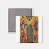 De doop van Jezus Christus Byzantijnse icoon Magneet (Voorkant / Achterkant)