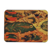 De doop van Jezus Christus Byzantijnse icoon Magneet (Horizontaal)