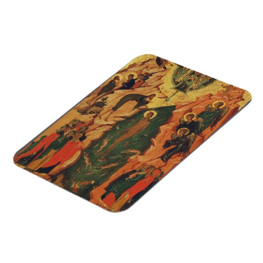 De doop van Jezus Christus Byzantijnse icoon Magneet (Linkerzijde)