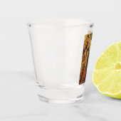 De doop van Jezus Christus Byzantijnse icoon Shot Glas (Links)