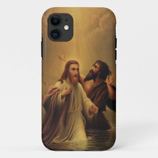 De doop van Jezus Christus Case-Mate iPhone Case (Achterkant)