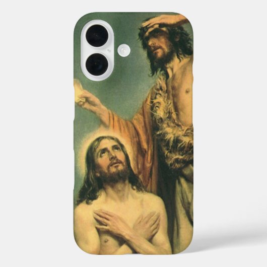 De doop van Jezus Christus door Johannes de Doper Case-Mate iPhone Case (Achterkant)