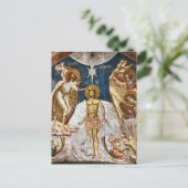 De doop van Jezus Christus Orthodoxe Icoon Briefkaart (Staand voorkant)