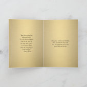 De DoopKaart van het baby Kaart (Binnen)