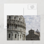 De doopkapel en Duomo op het Piazza Briefkaart (Voorkant / Achterkant)