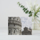 De doopkapel en Duomo op het Piazza Briefkaart (Staand voorkant)