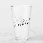 De doopvont van het Manuscript van Wrexham, Welsh  Glas (Voorkant)