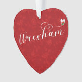 De doopvont van het Manuscript van Wrexham, Welsh Ornament (voorkant)