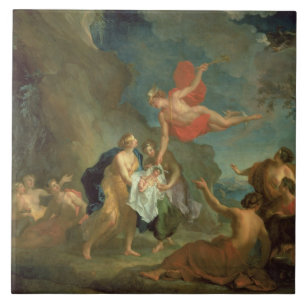 De door Mercurius aan de Nym geleverde Baby Bacchu Tegeltje