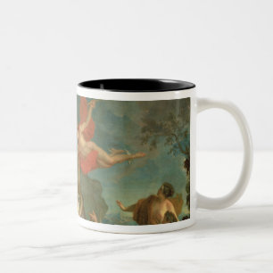 De door Mercurius aan de Nym geleverde Baby Bacchu Tweekleurige Koffiemok