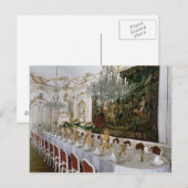 De door Nikolaus ontworpen bankwal van de staat Briefkaart (Voorkant / Achterkant)