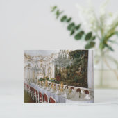 De door Nikolaus ontworpen bankwal van de staat Briefkaart (Staand voorkant)