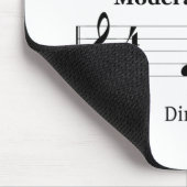 De doorbell Song Humoureuze muziekscore Muismat (Hoek)