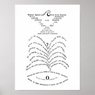 De doorboorde duif en de waterspuwer poster