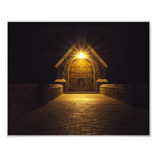 De doorgang naar..... foto afdruk (Voorkant)