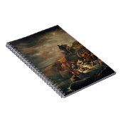 De doorgang van het rode Zee (olie op doek) Notitieboek (Rechterzijde)