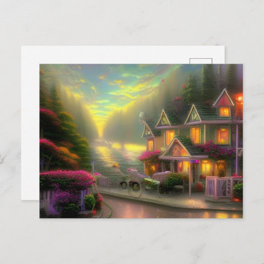 De doorgewinterde buik & ontbijt briefkaart (Voorkant / Achterkant)