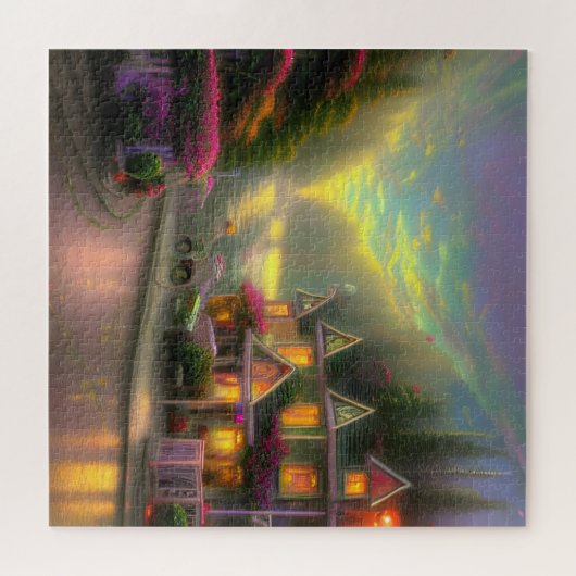 De doorgewinterde buik & ontbijt legpuzzel (Horizontaal)