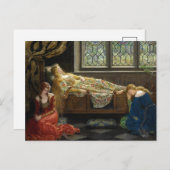De Doornroosje | John Collier Briefkaart (Voorkant / Achterkant)