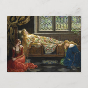 De Doornroosje   John Collier Briefkaart