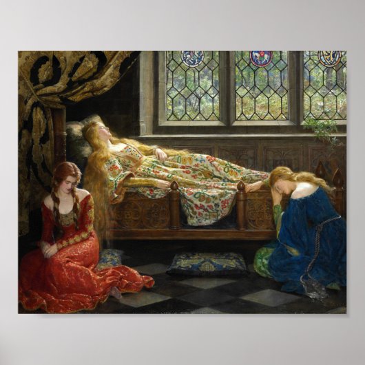 De Doornroosje | John Collier Poster (Voorkant)