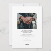 De doorsnede bewerkbare kleur voor padbewerkbaar p feestdagenkaart (Achterkant)