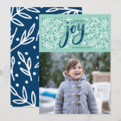 De doorstane Kaarten van de Foto van de Vakantie (Voorkant / Achterkant)