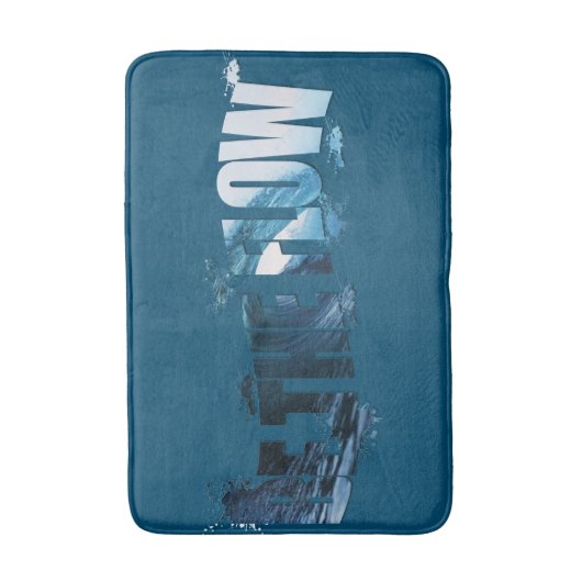 De doorstromingsgolf zijn badmat (Voorkant Verticaal)