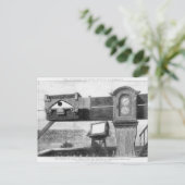 De doorvoer van Venus Briefkaart (Staand voorkant)