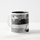 De doorvoer van Venus Tweekleurige Koffiemok (Voorkant links)