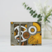 De doos briefkaart (Staand voorkant)